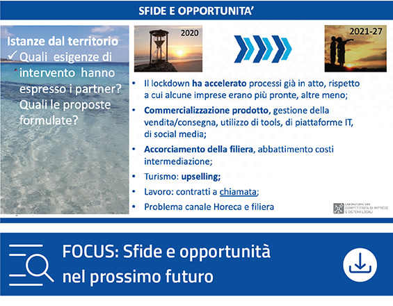 Focus Le sfide nel territorio nel 2020 | Regione Sardegna